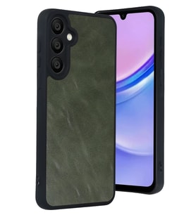 Galaxy A57 5G Aras Deri Kapak - Yeşil