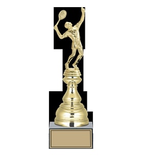 ODAK KUPA - Figürlü Kupalar - Tenis Erkek Figürlü Kupalar FG-023 B - 32 cm