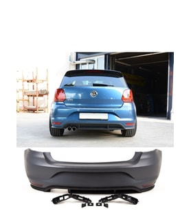 vw polo 6j 2014-2018 uyumlu plastik gti arka tampon