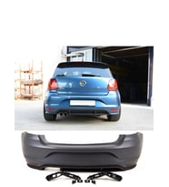 vw polo 6j 2014-2018 uyumlu plastik gti arka tampon