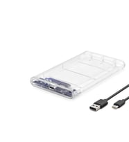 Hdd Kutu Type-C3.1 + Usb3.0 2.5" Transparent HDX1766