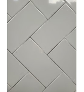 SERAMİKSAN GLOSSY BEYAZ 10*20CM 2.KALİTE ENDÜSTRİYEL SERAMİK 0.92M2 1 KUTU