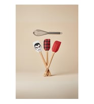 4’lü Silikon Spatula ve Çırpıcı Seti Karışık Renk