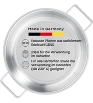 Fissler Pure Collection Çift Kulplu Tava 24 Cm