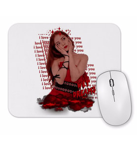 Blackpink I Love You Mouse Pad