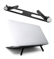 2 Kademeli Katlanabilir Laptop Standı – Kendiliğinden Güçlü Yapışkanlı, Ergonomik Tablet Yükseltici (5668)