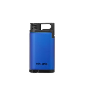 Colibri Belmont Tek Torch Pürmüz Mavi - Siyah Puro Çakmağı