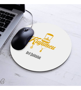 İsimli Kuyumcu Temalı Yuvarlak Mousepad