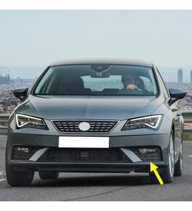 Seat Leon 3 2017-2020 Sol Sis Farı Çerçevesi Kapağı 5F0853665G