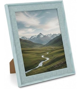 Efemark Premium Serisi 15 * 20 CM Ahşap Resim Çerçevesi Açık Mavi