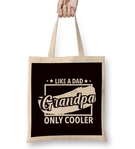 Grandpa Dad Daddy Papa Poppa Stepdad Granddad Husband Father Bez Çanta Uzun Saplı