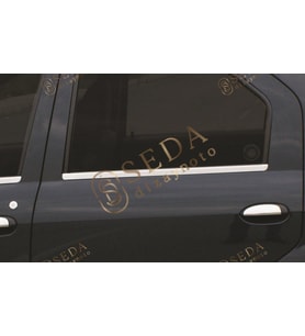 Dacia Logan Mcv SW 2006 > 2013 Kapı Kolu 4 Kapı P. Çelik (Krom)