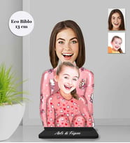 Kişiye Özel Anneler Günü Ahşap Eco Biblo -8