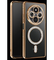 Pilelistore   Xiaomi Redmi 14C Joke Simli Magneticsafe Kılıf - Gold
