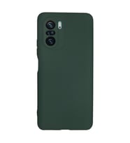 Xiaomi Poco F3 Kılıf Nano içi Kadife Silikon - Koyu Yeşil