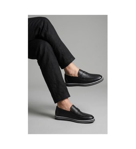 Ayakkabımood Nb 5182 Erkek Günlük Hakiki Deri Loafer Ayakkabı