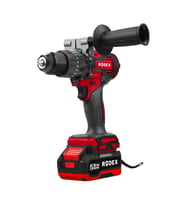 Rodex Akülü Darbeli Matkap 13MM 0-520/0-1700RPM 120NM 2 x LI-ION 20V/4.0Ah 2 Vites Kömürsüz Motor