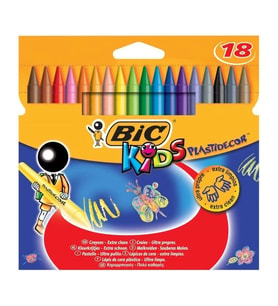 BİC PASTEL BOYA PLASTIDECOR 18 Lİ / 8297712