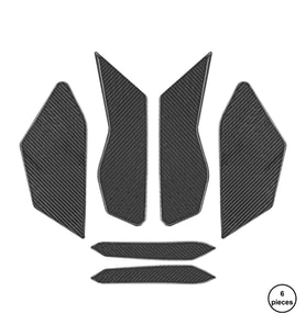 Grippatch - BMW GS1300 2025 ile Uyumlu Kaydırmaz 6D Karbon 6 Parça Tank Pad Seti GC65