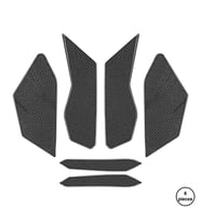 Grippatch - BMW GS1300 2025 ile Uyumlu Kaydırmaz 6D Karbon 6 Parça Tank Pad Seti GC65