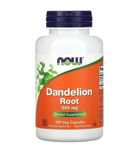Dandelion Root, 500 mg, 100 Veg Capsules