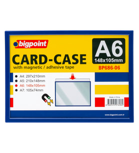 Bigpoint A6 Mıknatıslı(Magnetic) Afiş Muhafaza Kabı x 10 Adet