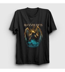 Presmono Unisex Siyah Angel Black Veil Brides T-Shirt 18710tt