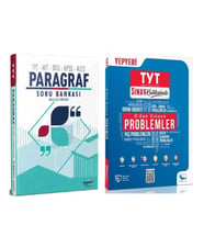Aromat Yayınları TYT AYT Paragraf ve Sınav Yayınları 0 dan Sınava Problemler Soru Bankası Seti 2 Kitap
