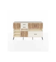 Arges Konsol 7 Raflı 3 Çekmeceli 4 Kapaklı 176x30x99 Aytaşı-Çam/Aytaşı