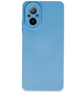Realme 12 Lite Kılıf Nano içi Kadife Silikon - Mavi