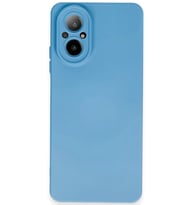 Realme 12 Lite Kılıf Nano içi Kadife Silikon - Mavi