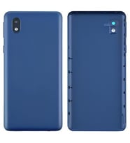 Samsung Galaxy A01 CORE - SM-A013 FULL Kasa Arka Kapak Takım MAVİ