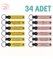 Sarı & Yavru Ağzı, Tüm Öğrencilere Küçük Ama Anlamlı Hediye, 34’lü Set, Kişiselleştirilebilir Hatıra