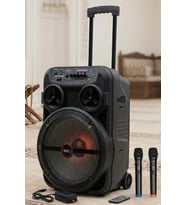 Midex 280 Watt Kablosuz Şarjlı Mikrofonlu Mevlüt Anfisi Hoparlör MXR-280 (Bluetoth Usb Echo 12 İnç)