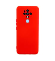 Tecno Camon 16 Kılıf Nano İçi Kadife Silikon - Kırmızı