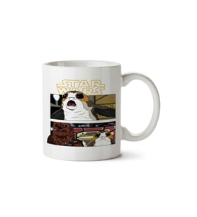 Star Wars - Porg iki Tarafı Baskılı Kupa Bardak