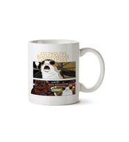 Star Wars - Porg iki Tarafı Baskılı Kupa Bardak