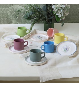 Keramika Elegant Blossoms Stackable Çay Takımı 12 Parça 6 Kişilik 21788-93