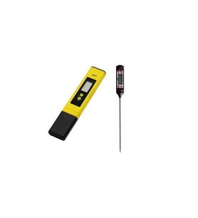 Dijital Ph Metre 0.01 Su Sıvı Akvaryum Ph Ölçer Seti