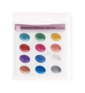 Zig Sulu Boya 12li Pearlescent Set