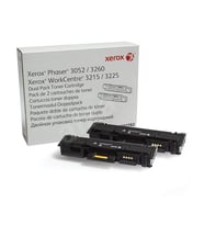 Xerox Toner Orj. Phaser 3052, 3260, WC 3215, 3225 Dual Pack (2x3K)