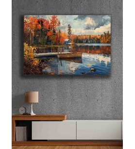 Koç stüdyo Modern tasarım kanvas tablo 50x70 (Çok Renkli)