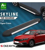 S-Dizayn Fiat Egea Cross Skyline Aluminyum Yan Basamak 183 Cm 2020 Üzeri A+ Kalite