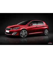 Peugeot 308 Kapı Koruma Çıtası Krom 2014-2021