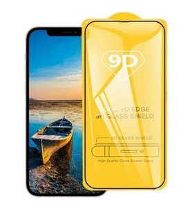 Ally iPhone 13 Pro Max 6.7 Full Glue-Tempered Cam Ekran Koruyucu-(5775) - SSSSSS4095-6174