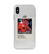 Iphone Xsmax Uyumlu Charles Leclerc Desenli Şeffaf Telefon Kılıfı