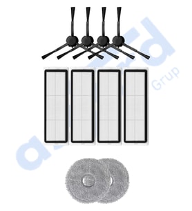 DREAME L20 ULTRA UYUMLU 4 Yan Fırça 4 Filtre 2 Mop