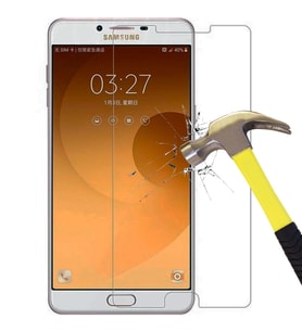 Samsung Galaxy C9 Temperli Kırılmaz Cam Ekran Koruyucu