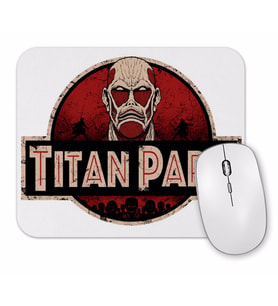 Attack On Titan Titan  Park Mouse Pad