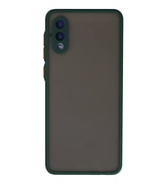 Galaxy A02 Kılıf Montreal Silikon Kapak - Yeşil